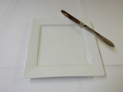 Ontbijtbord - Napoli - Vierkant 19x19cm (Krat 20 stuks)